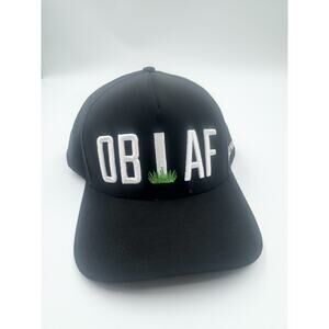 New Bogey Bros Golf OB AF Performance Hat OS Black